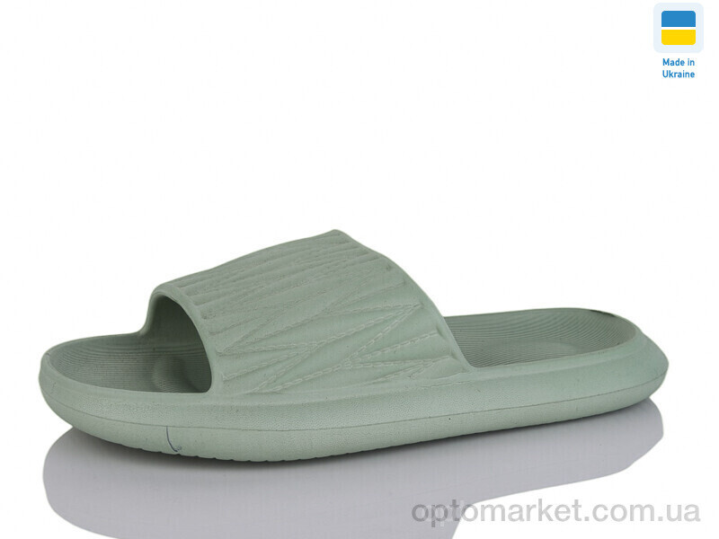 Купить Шльопанці жіночі L111 авокадо Olimp зелений, фото 2
