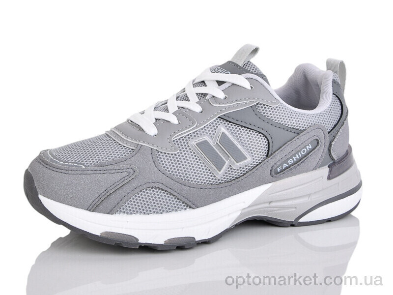 Купить Кросівки жіночі L1165-3 L.B. сірий, фото 2