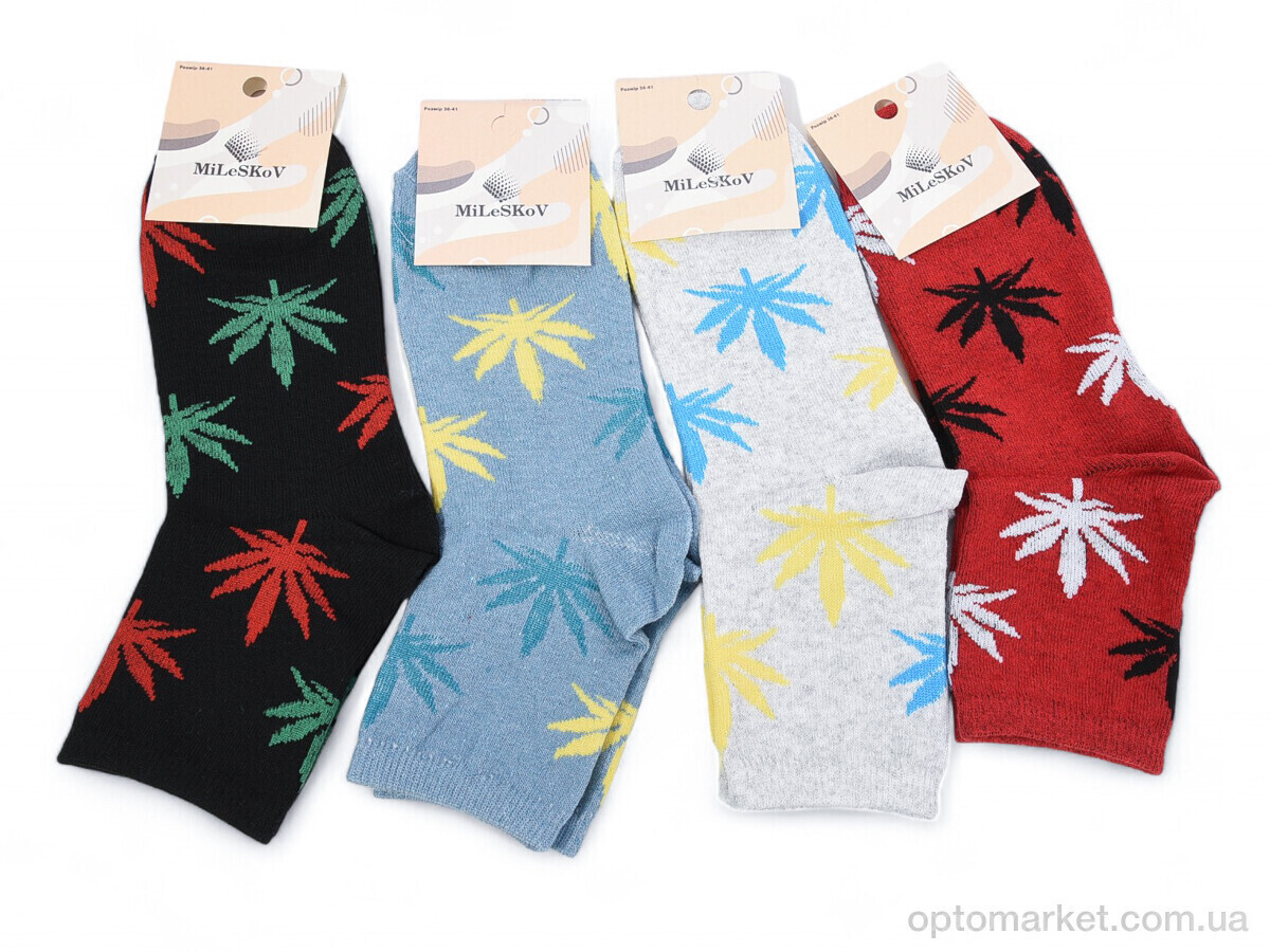 Купить Шкарпетки жіночі L168 (09009) mix MiLeSKoV мікс, фото 2