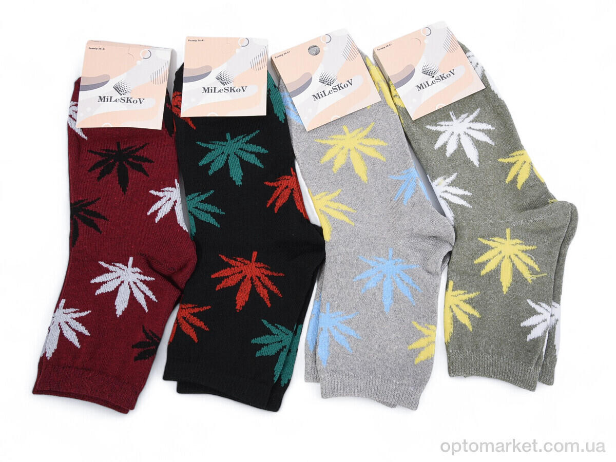 Купить Шкарпетки жіночі L168-1 (09009) mix MiLeSKoV мікс, фото 2