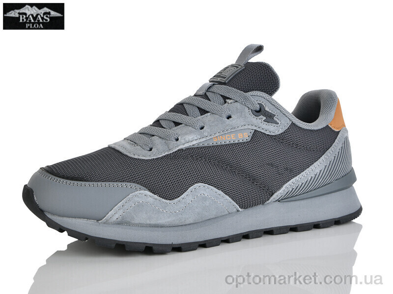 Купить Кросівки жіночі L1885-7C Baas сірий, фото 4