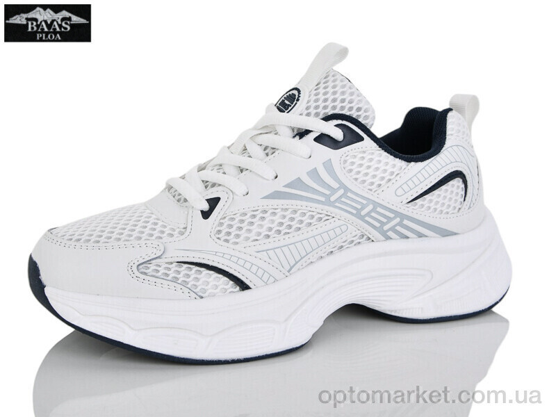 Купить Кросівки жіночі L1897-4 Baas білий, фото 2