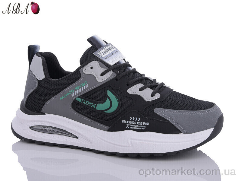 Купить Кросівки чоловічі L1ABA3-1 Aba чорний, фото 2