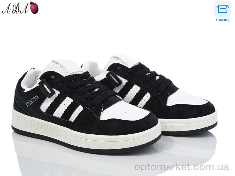 Купить Кросівки жіночі L1ABA55-6 Aba чорний, фото 2