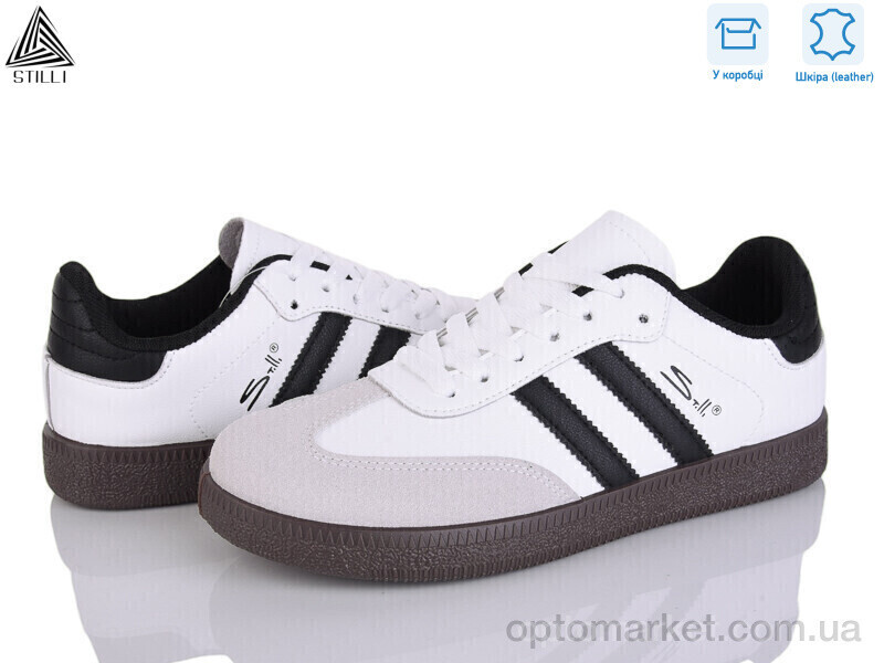 Купить Кросівки жіночі L2410-25 шкіра Stilli білий, фото 2