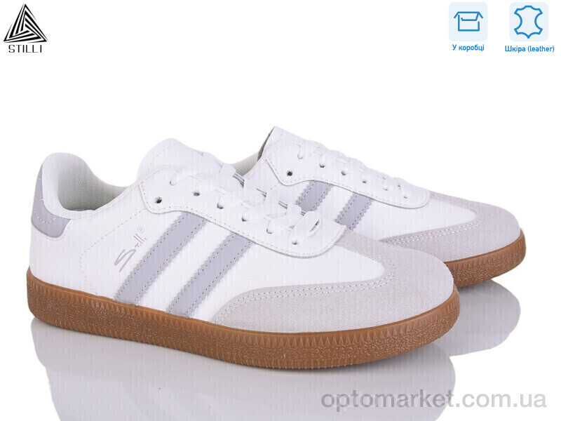 Купить Кросівки жіночі L2410-27 шкіра Stilli білий, фото 2