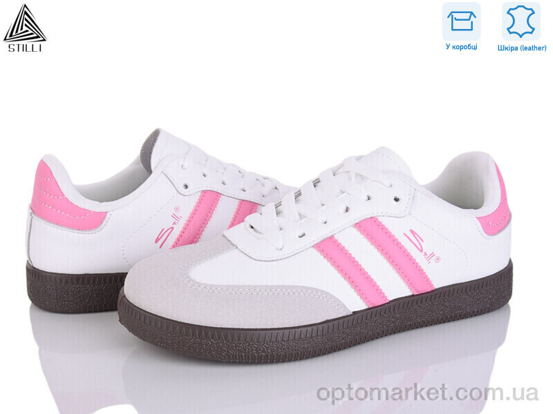 Купить Кросівки жіночі L2410-28 шкіра Stilli білий, фото 2