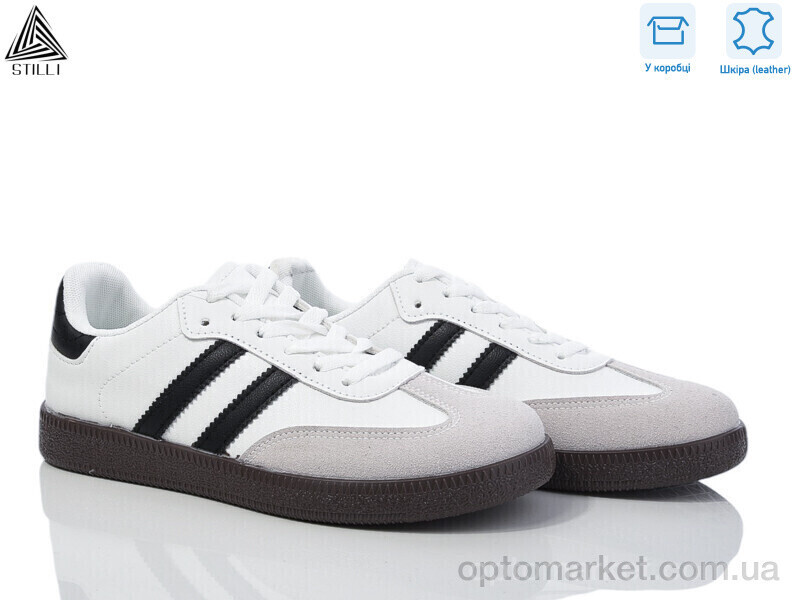 Купить Кросівки жіночі L2410-8 шкіра Stilli білий, фото 2