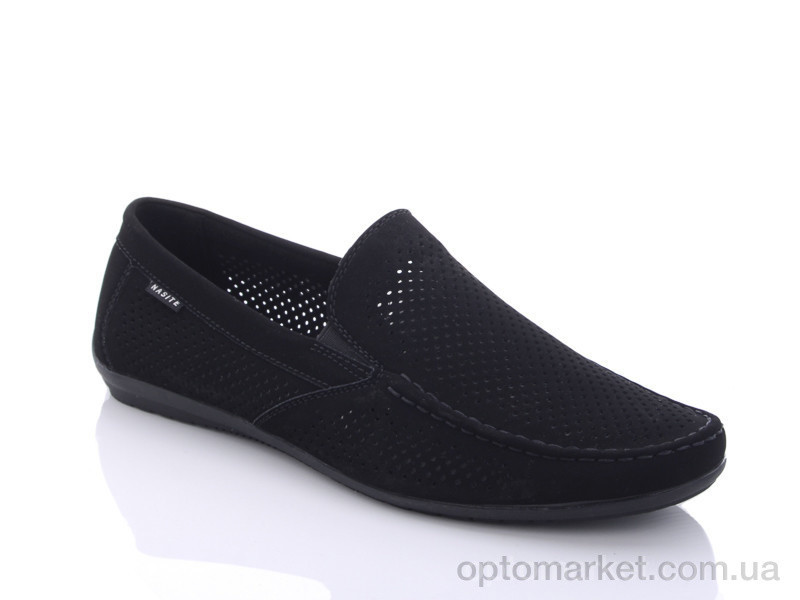 Купить Мокасины мужчины L26-1A Nasite черный, фото 2