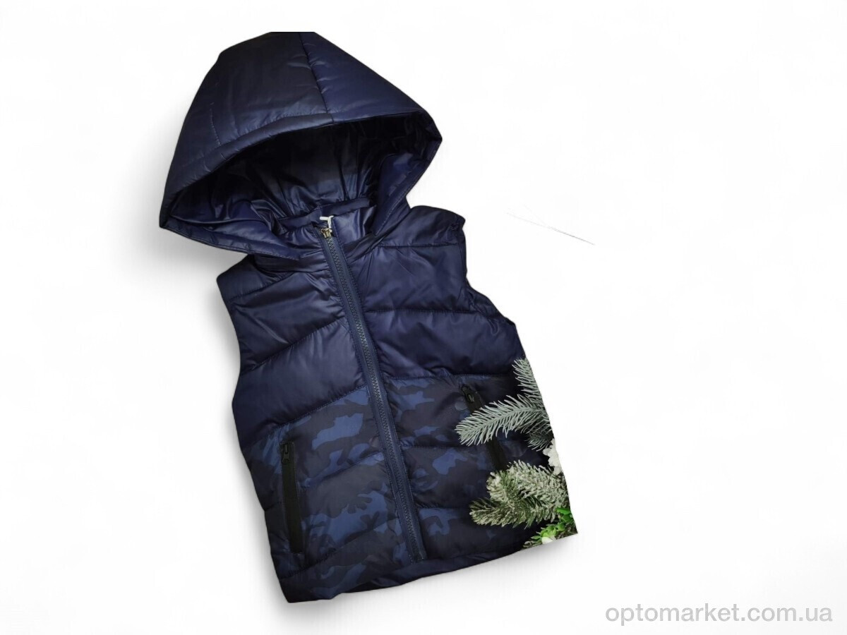 Купить Жилетка дитячі L27 т.синій з синім Vesper синій, фото 4