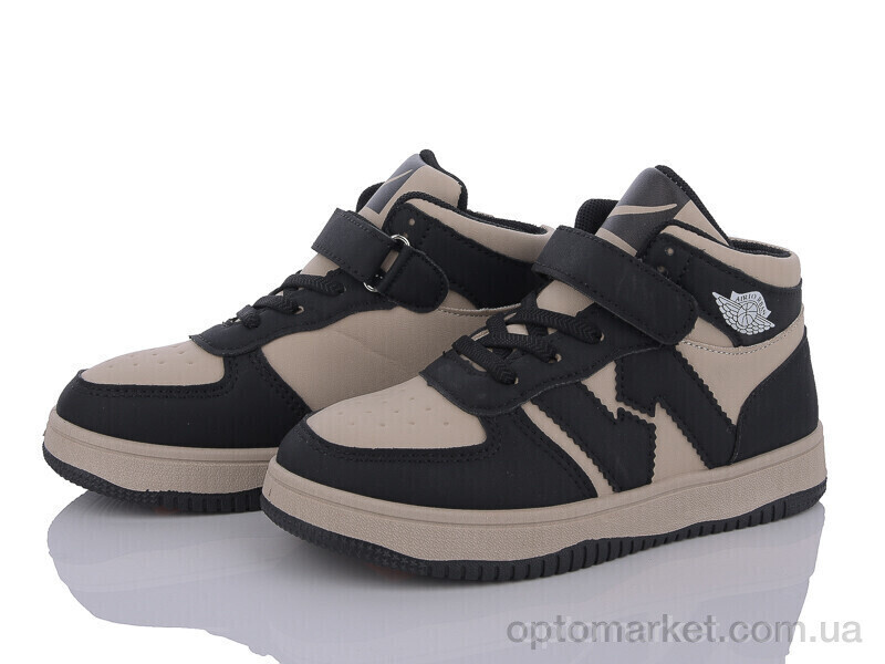 Купить Кросівки дитячі L3-5 Paliament чорний, фото 2