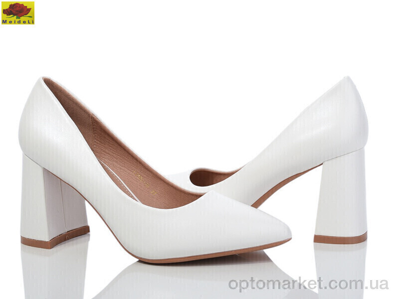 Купить Туфлі жіночі L3190-10 Mei De Li білий, фото 2