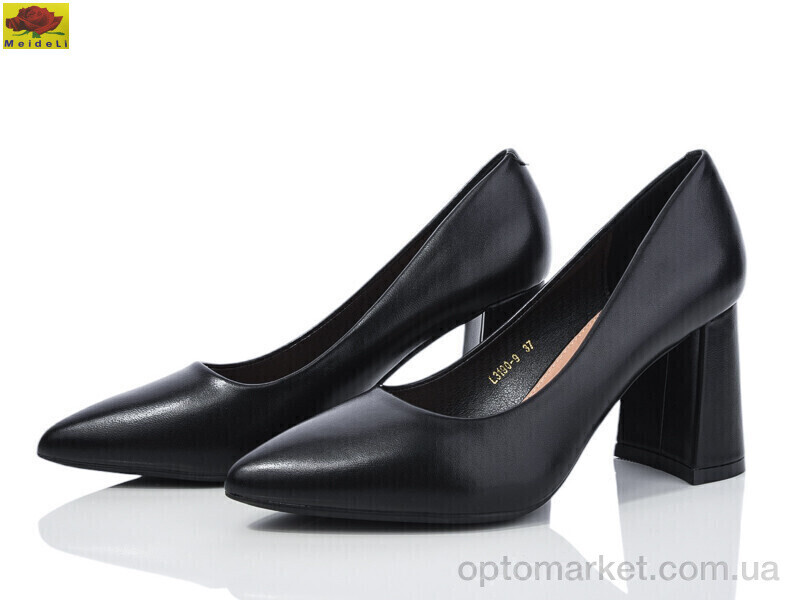 Купить Туфлі жіночі L3190-9 Mei De Li чорний, фото 2