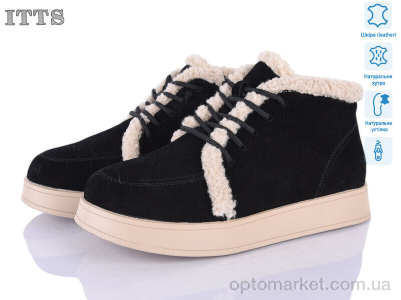 Купить Черевики жіночі L37-2 ITTS чорний, фото 2