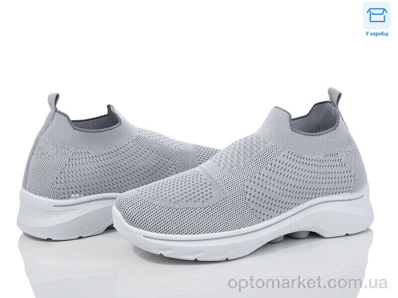Купить Кросівки жіночі L48-3 піна Moli сірий, фото 2