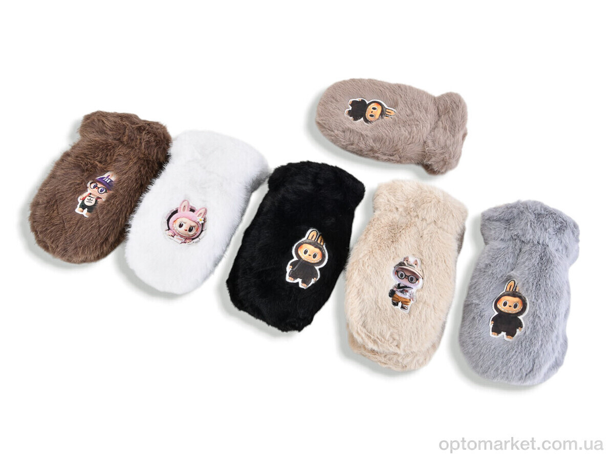 Купить Рукавиці дитячі L6-06 mix Number one мікс, фото 3