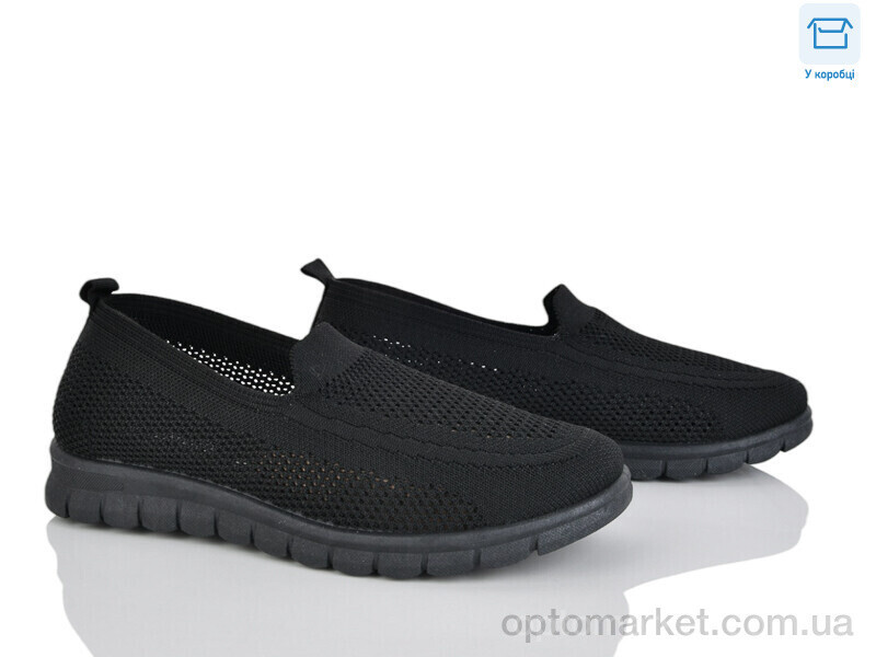 Купить Туфлі жіночі L61-1 піна Moli чорний, фото 2