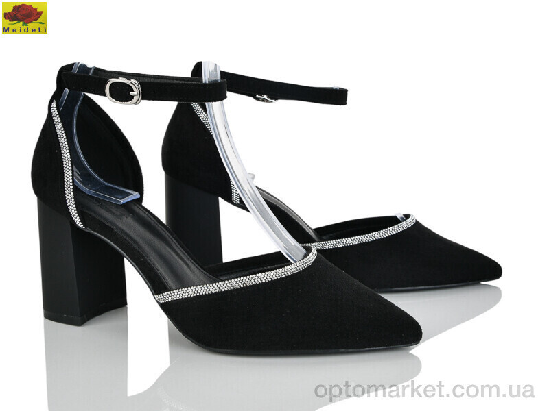 Купить Туфлі жіночі L622-1 Mei De Li чорний, фото 2