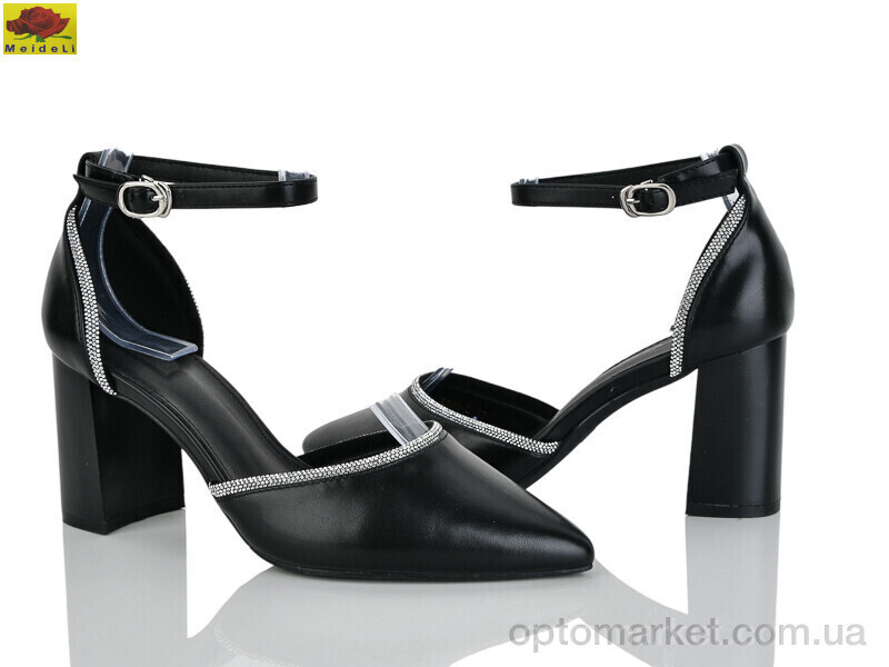 Купить Туфлі жіночі L622-2 Mei De Li чорний, фото 2