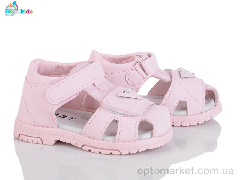 Купить Босоніжки дитячі L623-1-3 BBT рожевий, фото 2