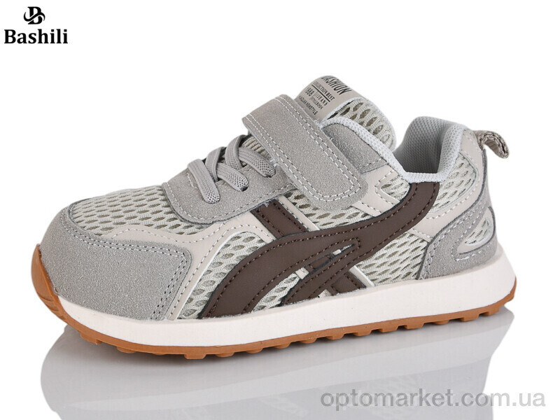 Купить Кросівки дитячі L6521-7 Башили сірий, фото 2