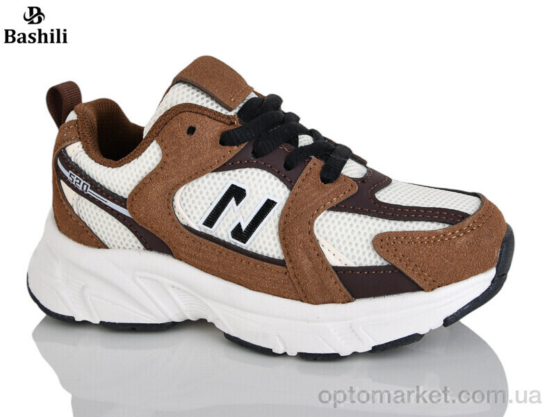 Купить Кросівки дитячі L6530-8 Башили коричневий, фото 2