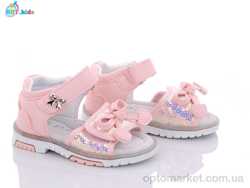 Купить Босоніжки дитячі L6550-1 bbt.kids рожевий, фото 2