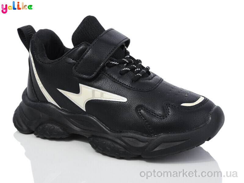 Купить Кросівки дитячі L706-5 Yalike чорний, фото 2