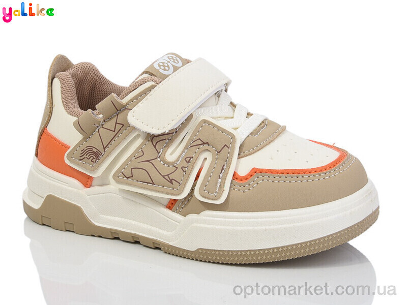 Купить Кросівки дитячі L717-6 Yalike бежевий, фото 2