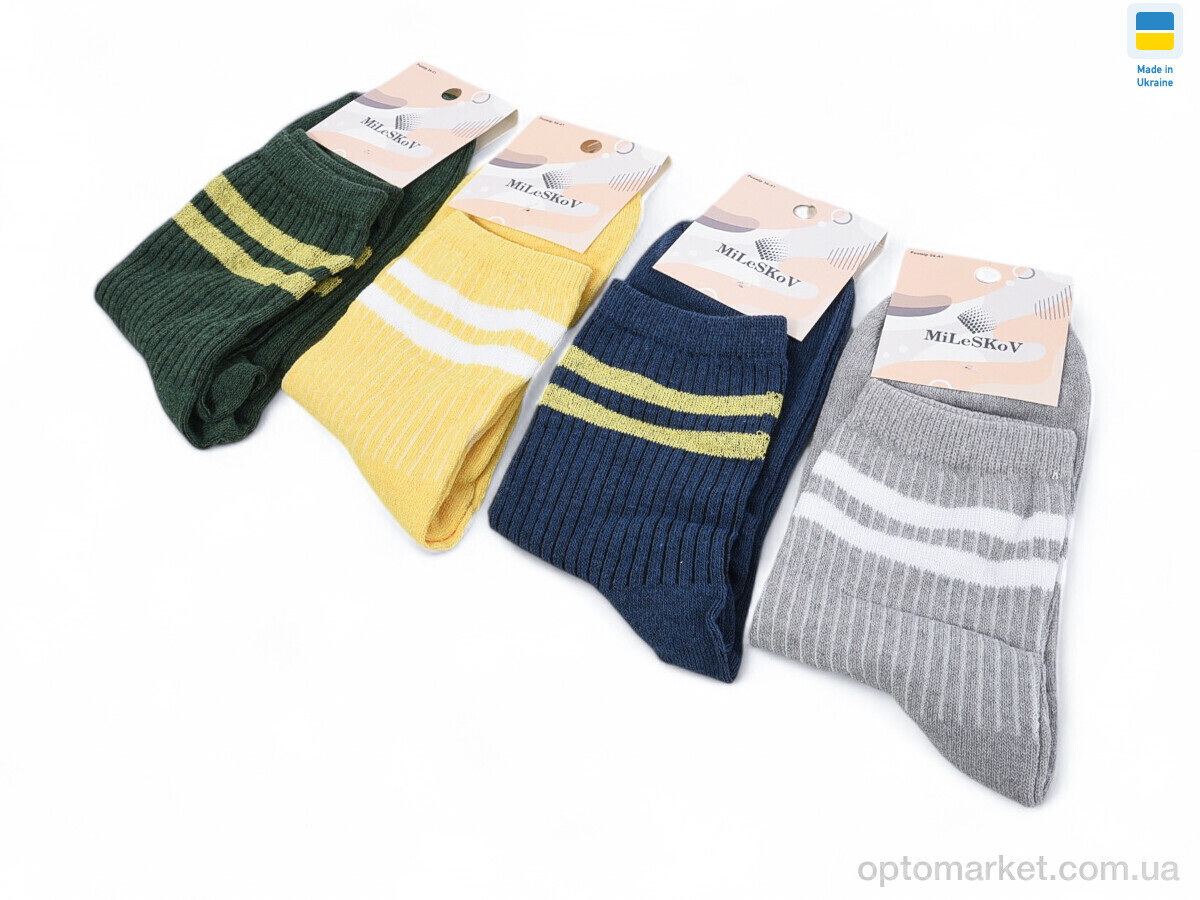 Купить Шкарпетки жіночі L804 mix (09470) MiLeSKoV мікс, фото 3
