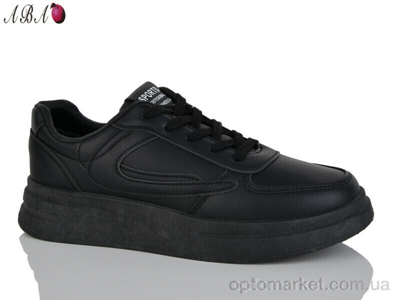 Купить Кросівки жіночі L86-6 Aba чорний, фото 2