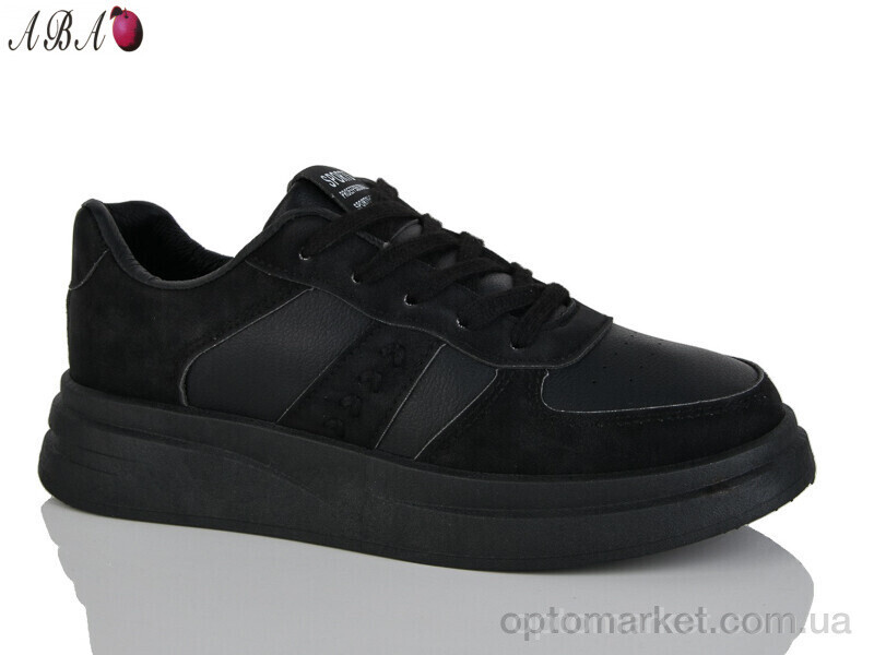 Купить Кросівки жіночі L87-1 Aba чорний, фото 2