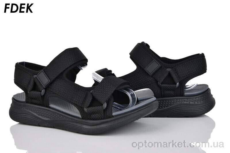 Купить Босоніжки унісекс L9232-2 Fdek чорний, фото 2