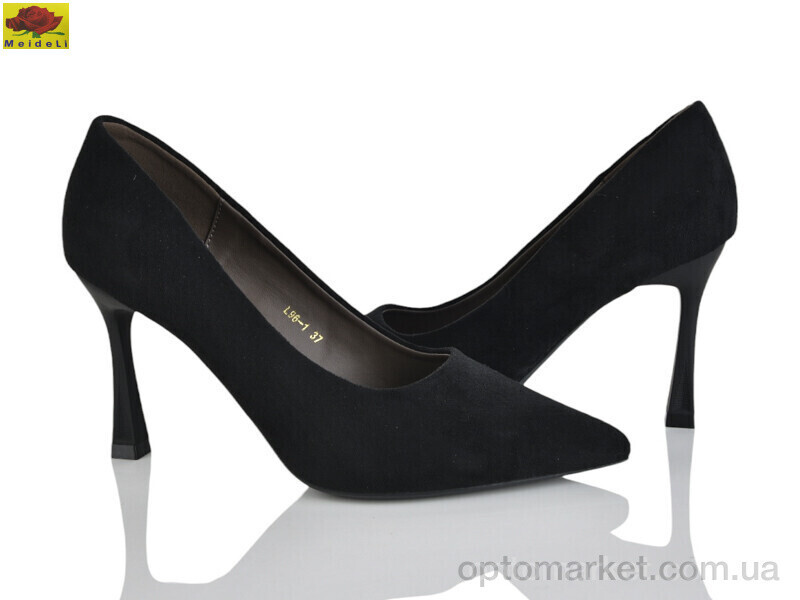 Купить Туфлі жіночі L96-1 Mei De Li чорний, фото 2