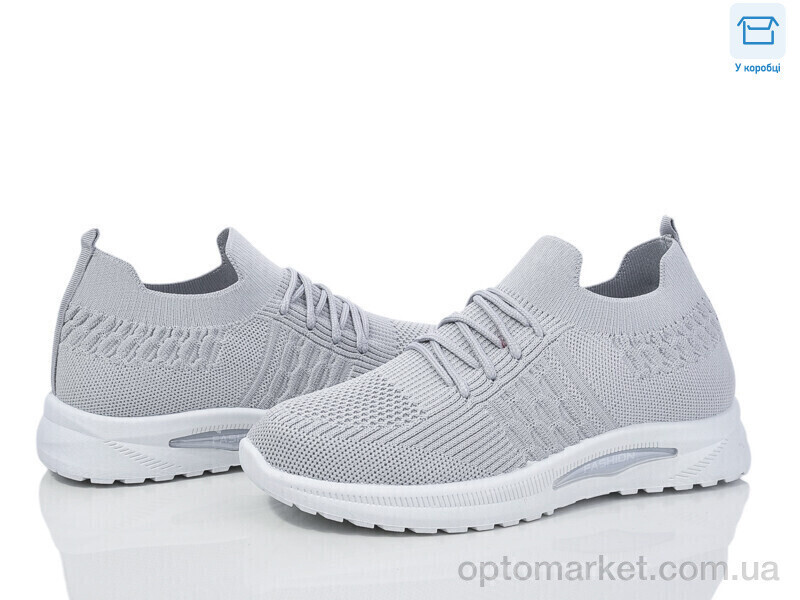 Купить Кросівки жіночі L983-2 L.Fairy сірий, фото 2