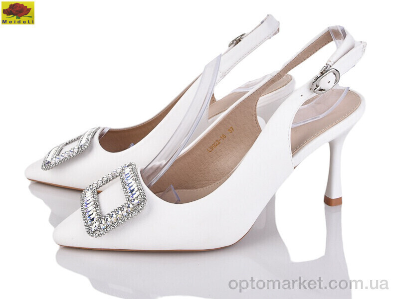 Купить Туфлі жіночі L9922-16 Mei De Li білий, фото 2