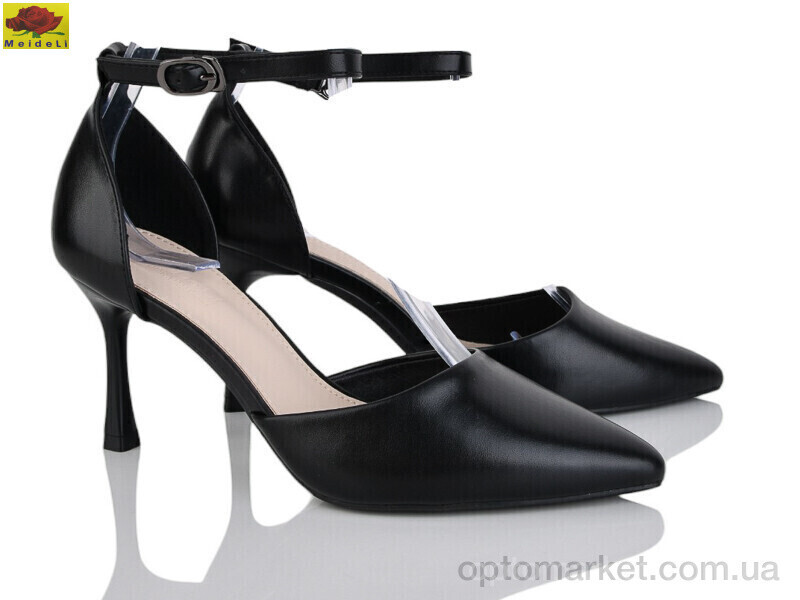 Купить Туфлі жіночі L9922-2 Mei De Li чорний, фото 2