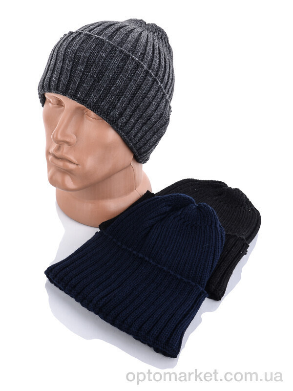 Купить Шапка чоловічі LEN15 mix флис Red Hat мікс, фото 2