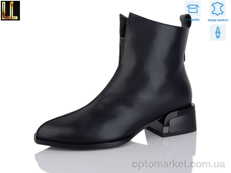 Купить Черевики жіночі LM-GT-375-1P Lilin чорний, фото 2