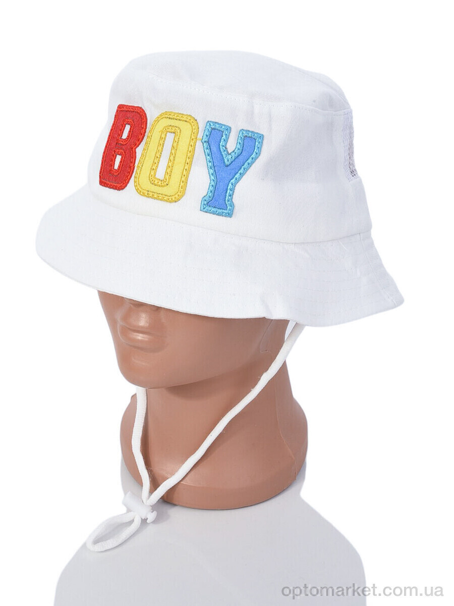 Купить Панама дитячі LM004-1 white RuBi білий, фото 2