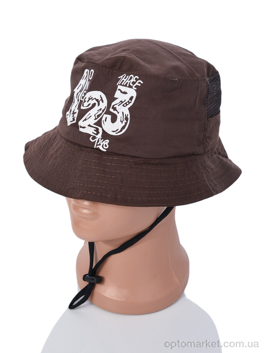 Купить Панама дитячі LM006-5 brown RuBi коричневий, фото 2