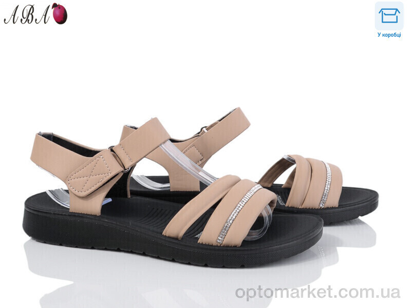 Купить Босоніжки жіночі LQ4ABA-5 Aba коричневий, фото 2