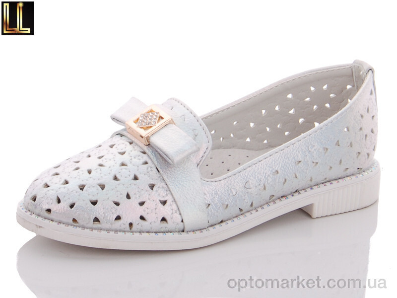 Купить Туфлі дитячі LR2996-3A Lilin shoes срібний, фото 2