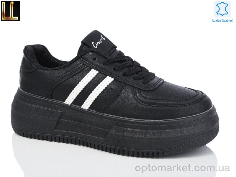 Купить Кросівки жіночі LT707-1 Lilin чорний, фото 2