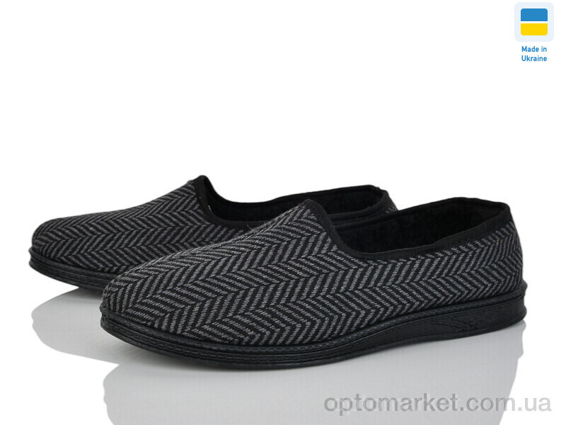 Купить Капці чоловічі Луцьк з задніком N34 сірий хутро Vladimir сірий, фото 2