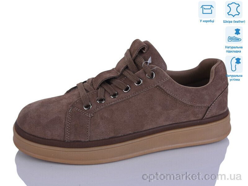 Купить Кросівки жіночі LY142-9 Renzoni коричневий, фото 2