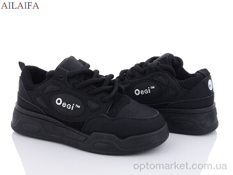 Купить Кросівки жіночі M01-1 Aelida чорний, фото 2