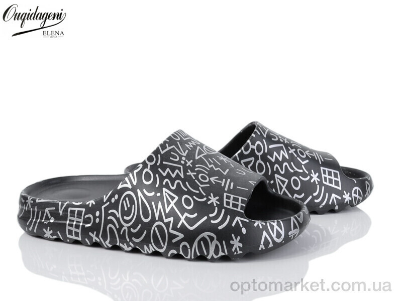 Купить Шльопанці жіночі M01-1B Dageni чорний, фото 2