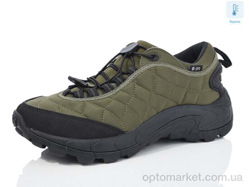 Купить Кросівки чоловічі M077-5 термо New Yike зелений, фото 2