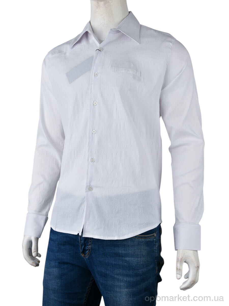 Купить Сорочка чоловічі M1007 (12178) white Bendu білий, фото 4